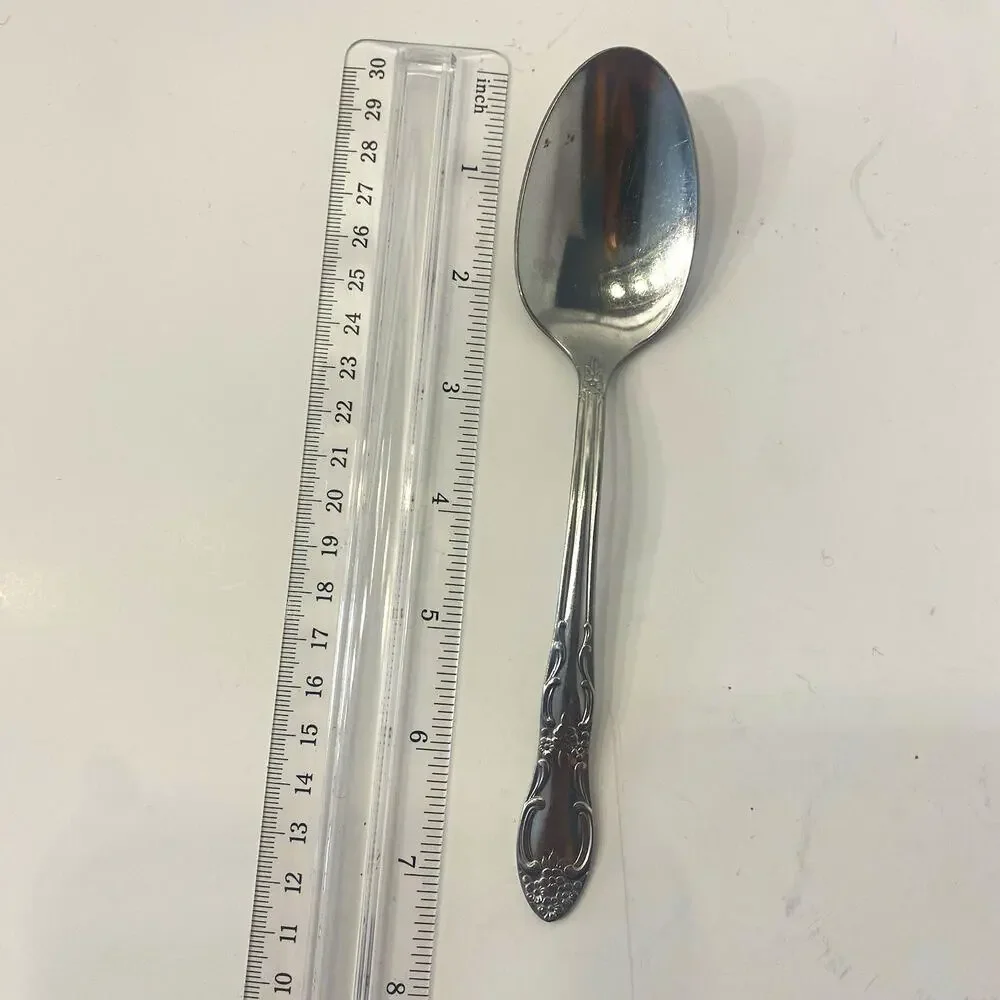 Vintage Oneida Oneidacraft Venus Stainless Steel Tablespoon / Serving Spoon